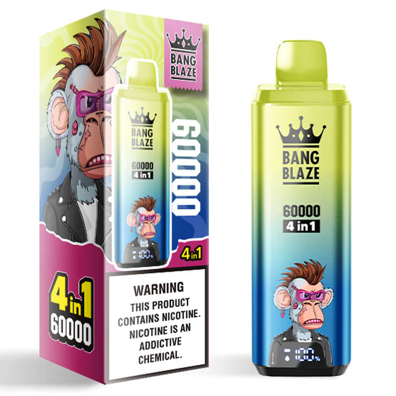 Bang Blaze 60000 Puffs 4in1 Flavors Disposable Vape - Image 3