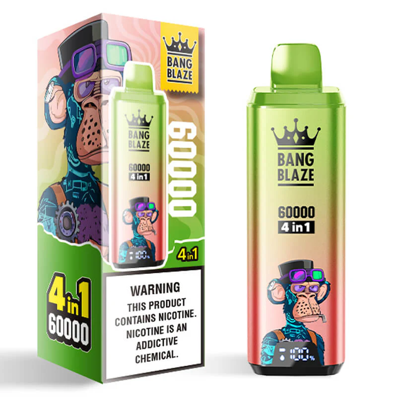 Bang Blaze 60000 Puffs 4in1 Flavors Disposable Vape - Image 5