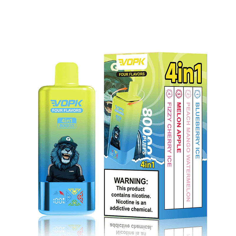 VOPK 80000 Puffs 4in1 Flavors Disposable Vape - Image 5