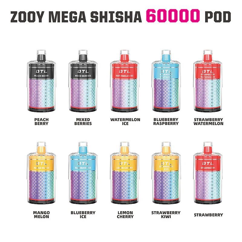 Zooy Mega Shisha 60000 Puffs Disposable Vape - Image 10