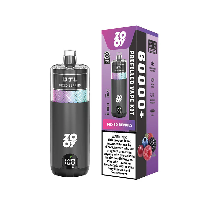 Zooy Mega Shisha 60000 Puffs Disposable Vape - Image 3