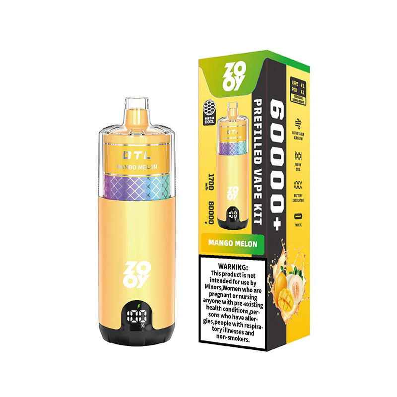 Zooy Mega Shisha 60000 Puffs Disposable Vape - Image 6